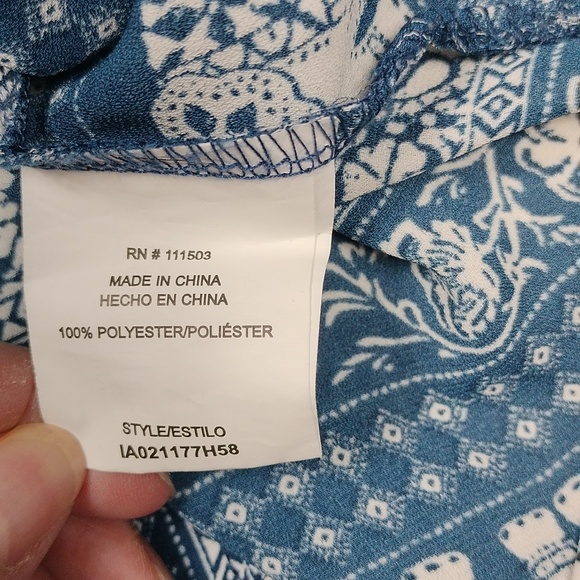 Lily White Women's Top Size Large - Picture 6 of 12